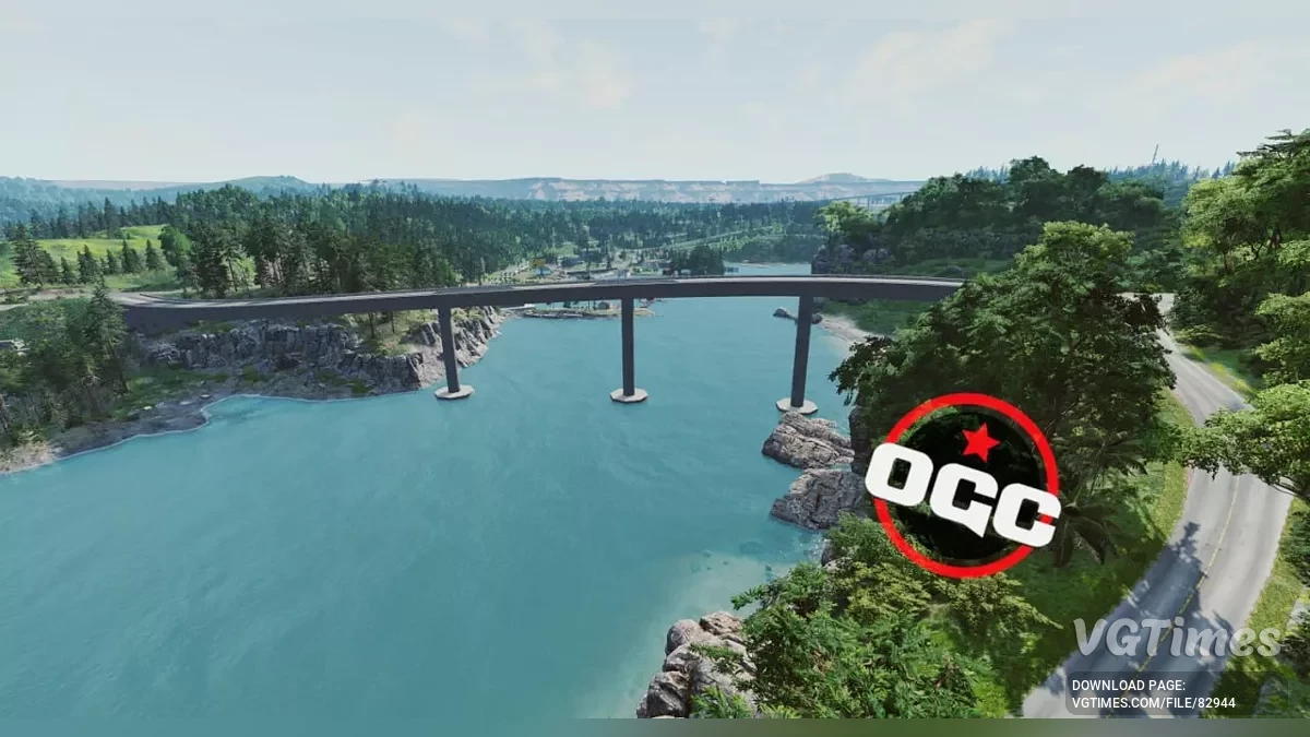 BeamNG.drive — OGC TWO - O Mapa Definitivo v1.5.2 (0.35.x)