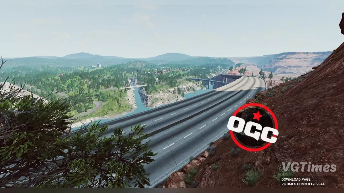 BeamNG.drive — OGC TWO - O Mapa Definitivo v1.5.2 (0.35.x)