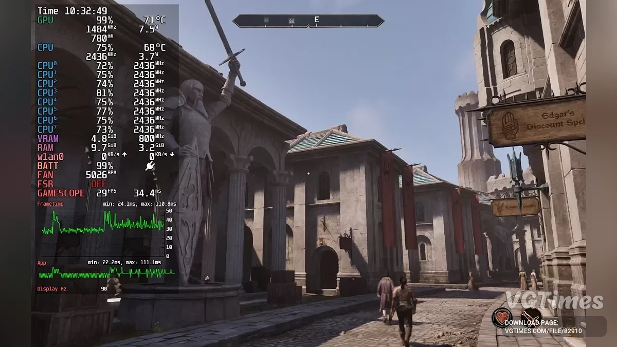 The Elder Scrolls 4: Oblivion Remastered — Вимкнення RT для кращої продуктивності