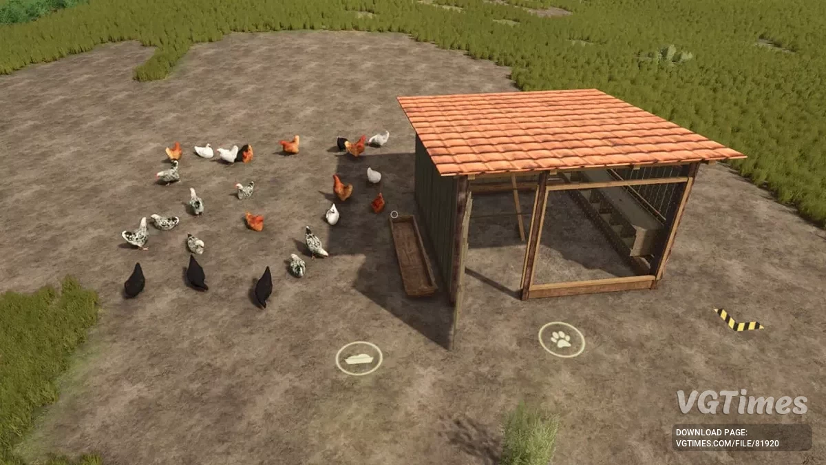 Farming Simulator 25 — Açık Tavuk Kümesi
