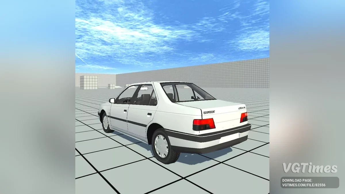 Not Simple Car Crash — Пежо 405GLX