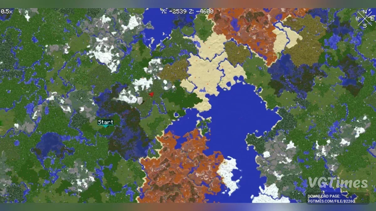 Minecraft — Mapa em Tela Cheia