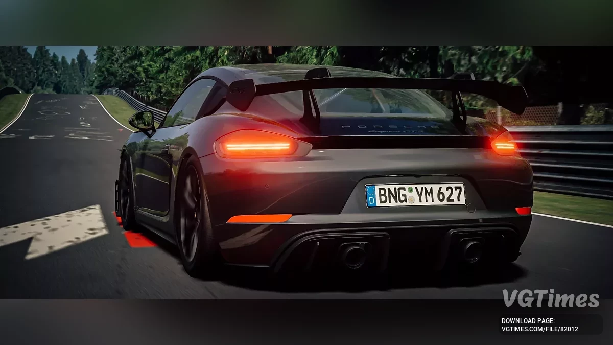 BeamNG.drive — Porsche Cayman 718/981 Пакет v1.0