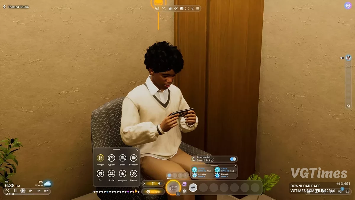 inZOI — Портативна консоль PSP