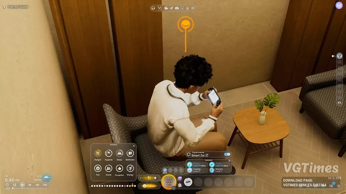 inZOI — Портативна консоль PSP