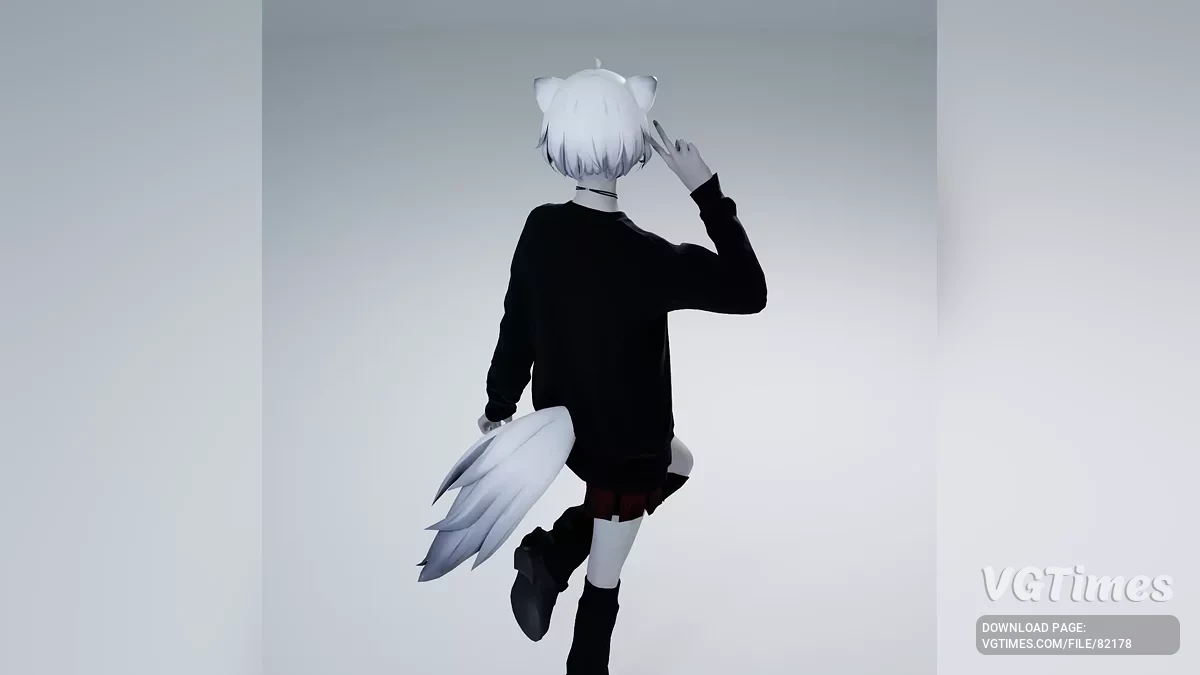 inZOI — Fryzury i ogony w stylu anime