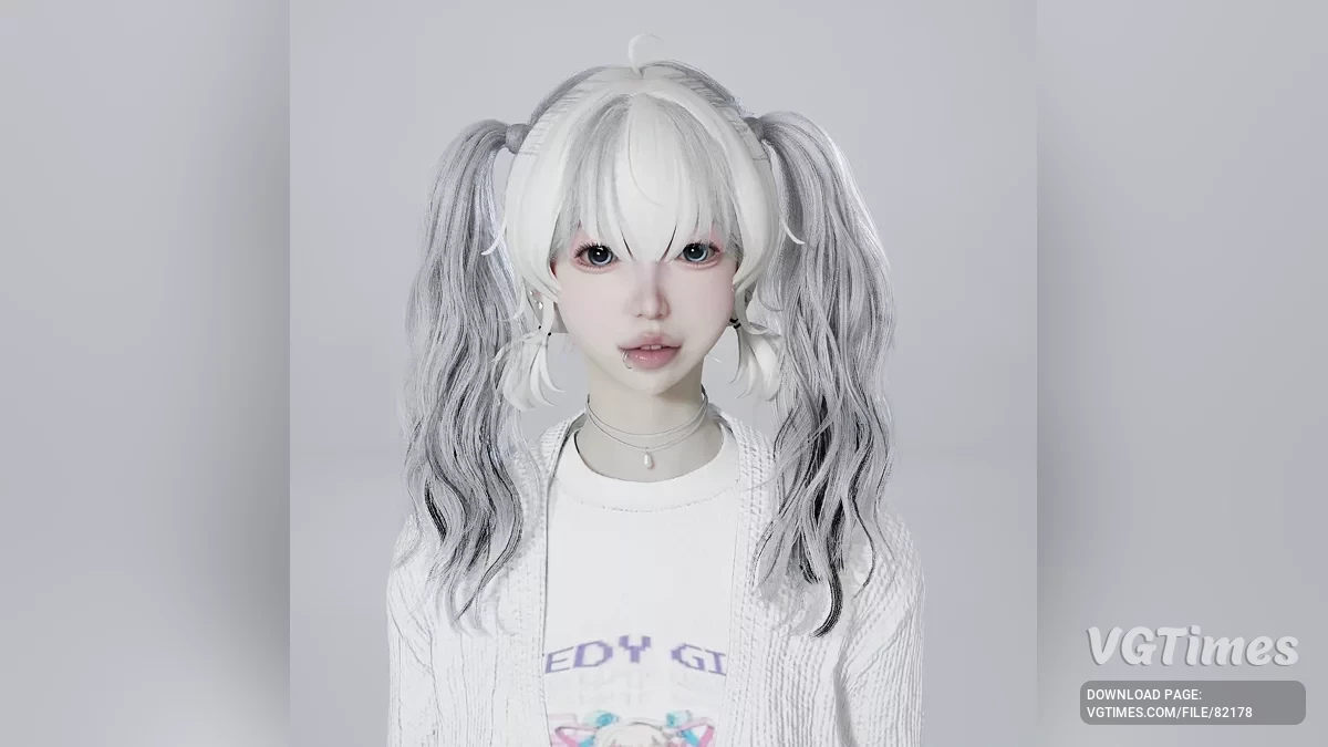 inZOI — Fryzury i ogony w stylu anime