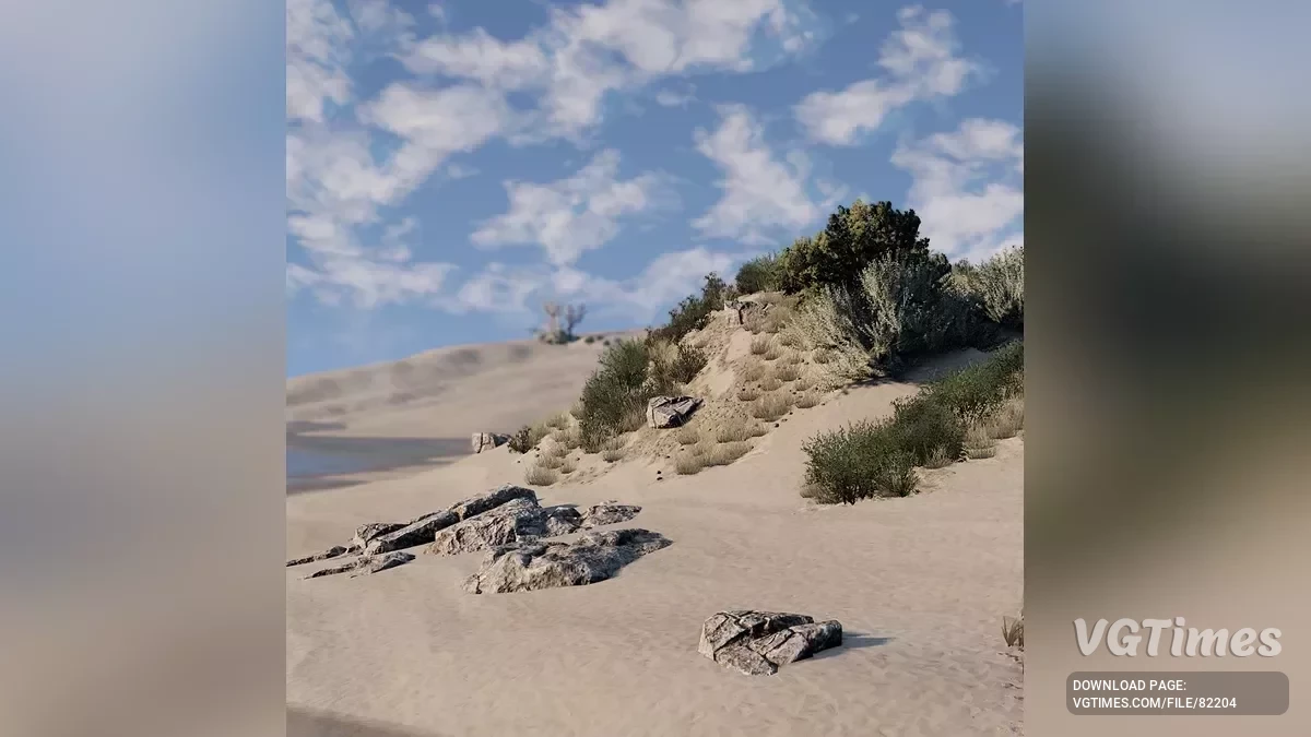 BeamNG.drive — Pure Sands v1.4 (0.35.x)