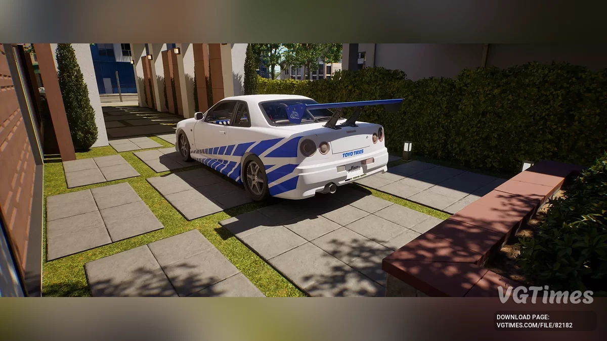 inZOI — Paul Walker'ın R34 Skyline'ı (dekorasyon)