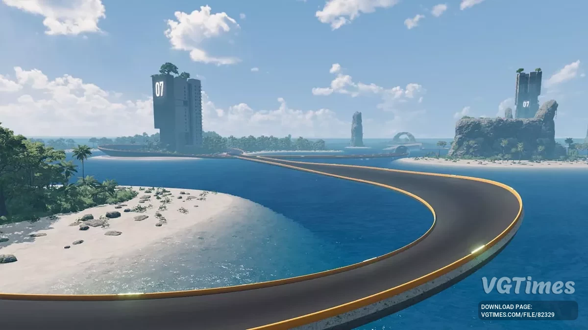 BeamNG.drive — Гонки на Реальному Острові Ревучих Берегів v1.0 (0.35.x)