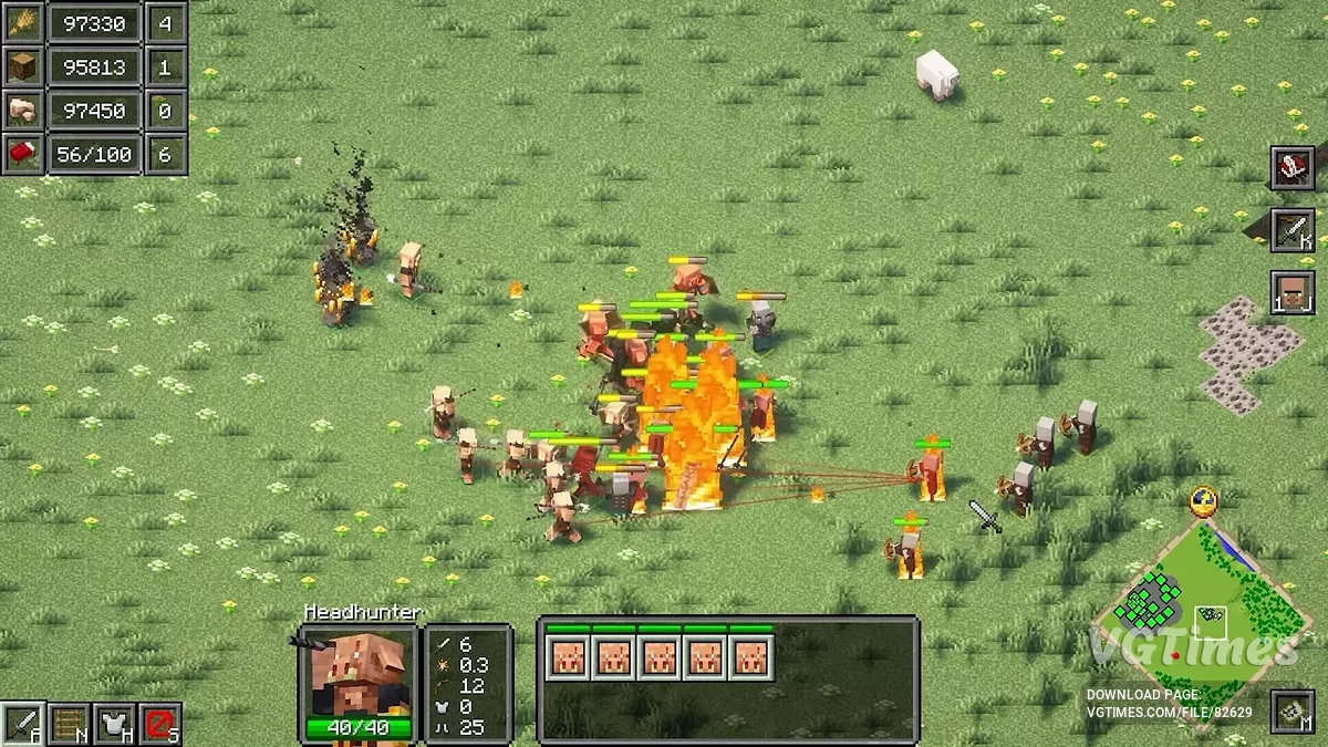 Minecraft — Reign of Nether - RTS klasik
