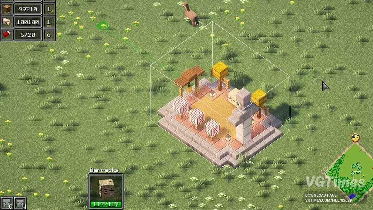 Minecraft — Reign of Nether - RTS klasik