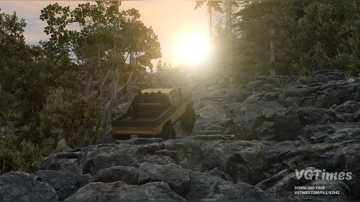 BeamNG.drive — REKT Пустельний Острів Бездоріжжя v1.0 (0.35.x)