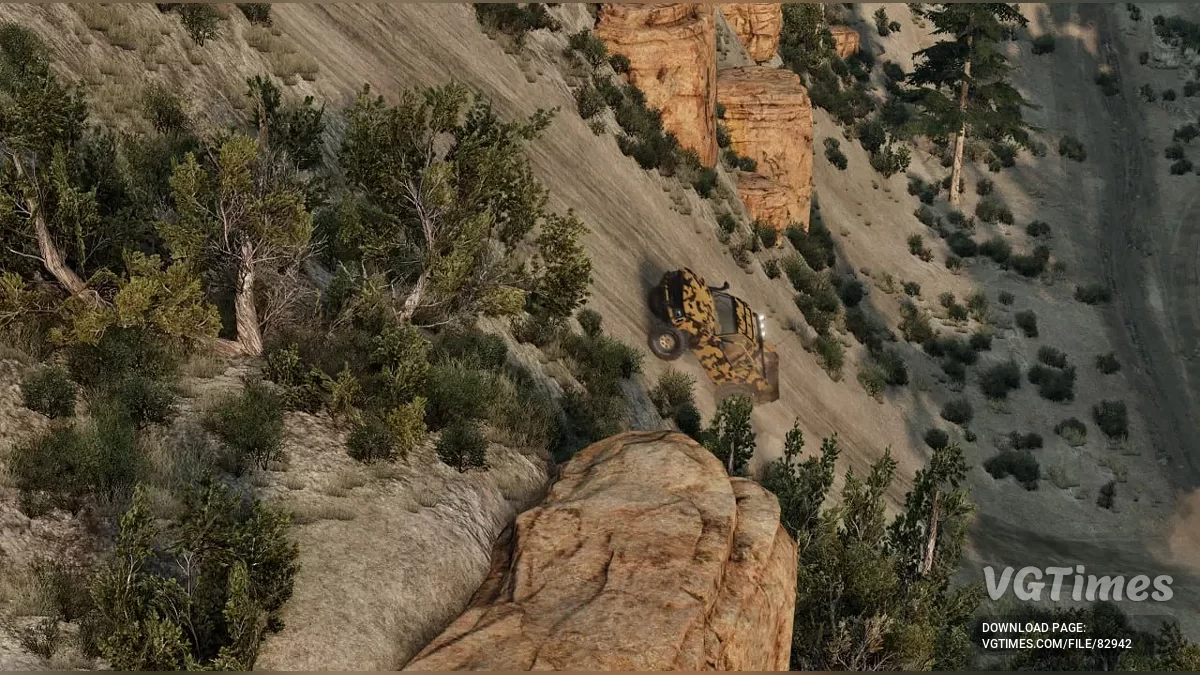 BeamNG.drive — REKT Пустельний Острів Бездоріжжя v1.0 (0.35.x)