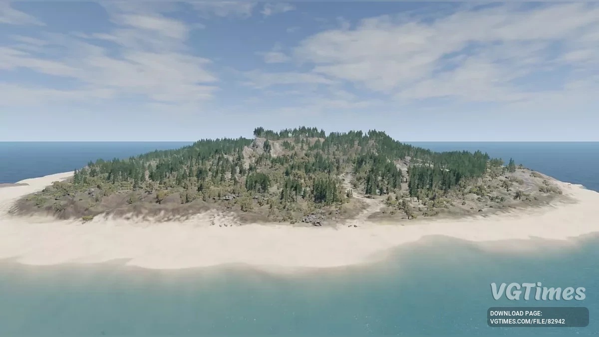 BeamNG.drive — REKT Пустельний Острів Бездоріжжя v1.0 (0.35.x)