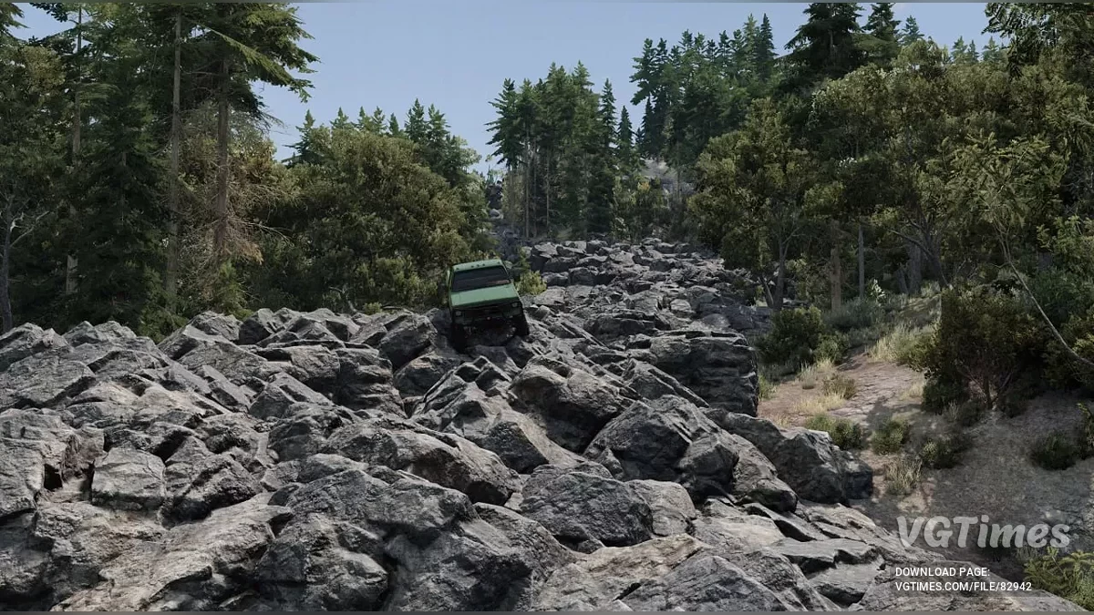 BeamNG.drive — REKT Пустельний Острів Бездоріжжя v1.0 (0.35.x)