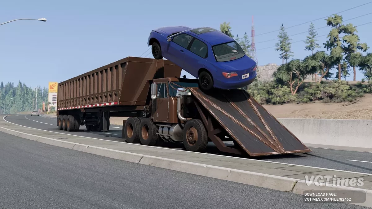 BeamNG.drive — T-Series 'The Collector' Ramp Truck v1.0 (0.35.x)
