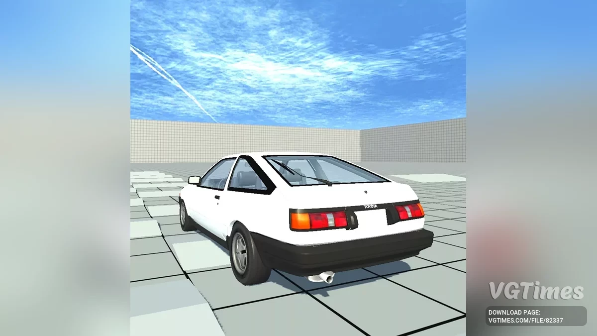Not Simple Car Crash — Toyota AE 86