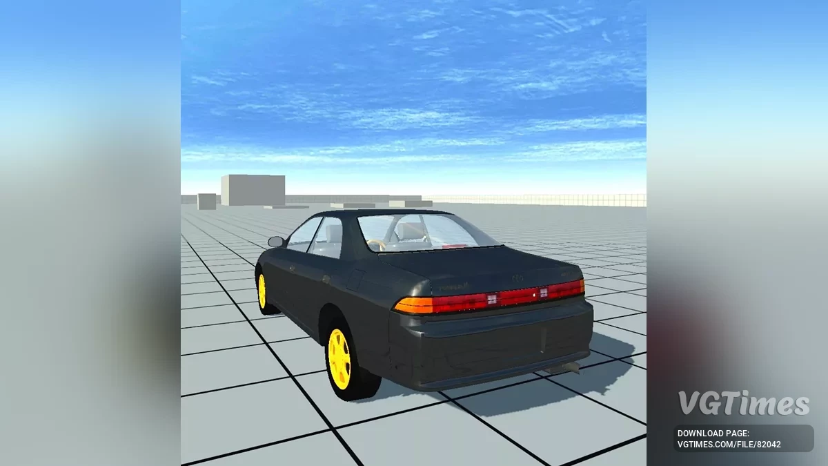 Not Simple Car Crash — Toyota Mark 2 Сток