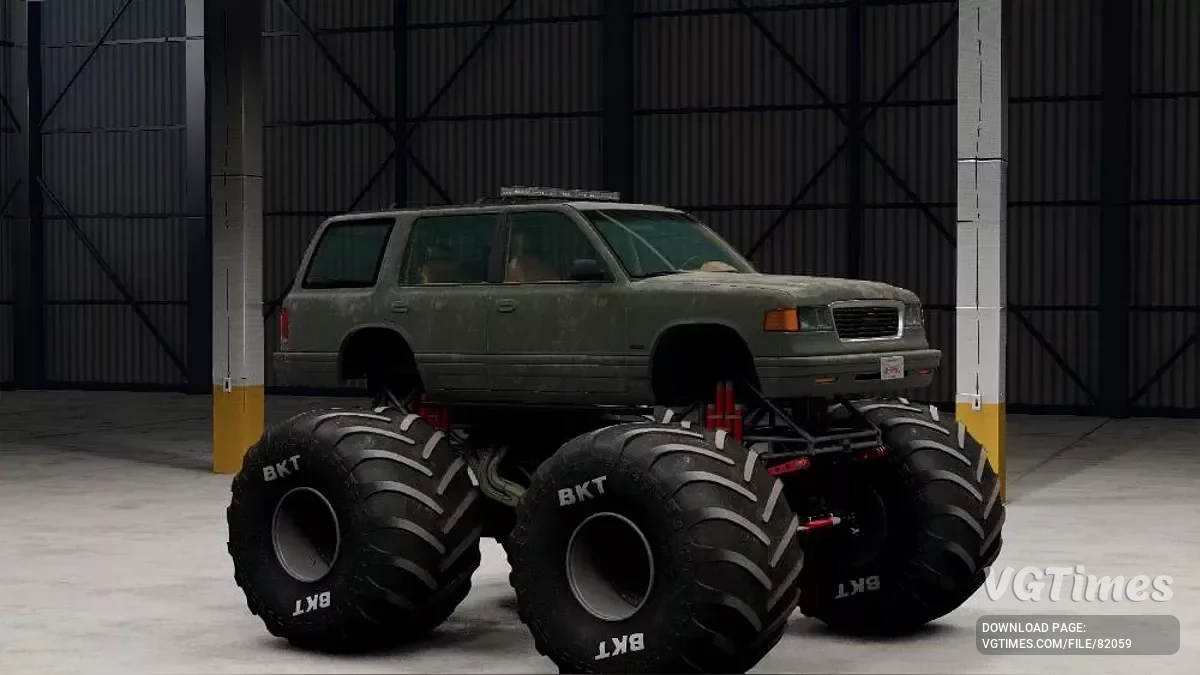 BeamNG.drive — Універсальна рама монстра v3.3.0 (0.35.x)