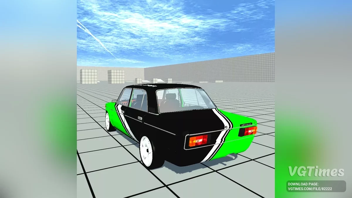 Not Simple Car Crash — VAZ 2106 Drift