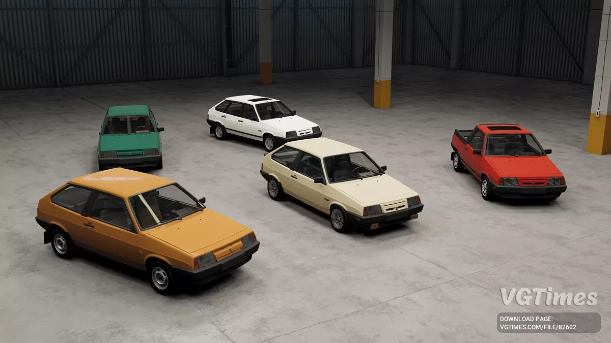 BeamNG.drive — VAZ 2108 / 2109 Satelite