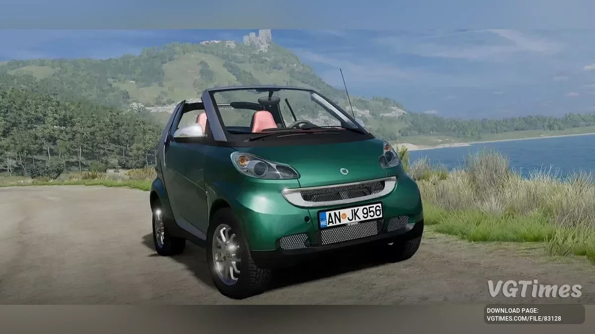 BeamNG.drive — 2006-2014 Smart Fortwo 451 v1.0 Popravek (0.35.x)