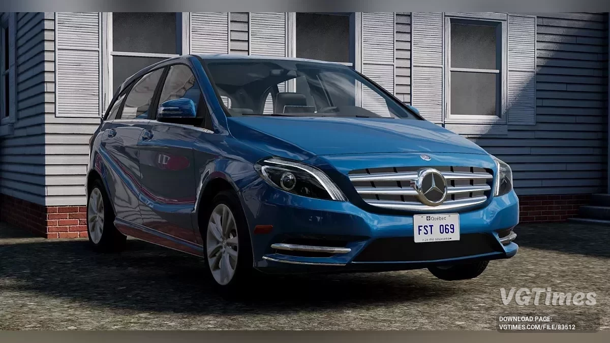BeamNG.drive — Mercedes-Benz Clase B v2.2 2011-2014 (0.35.x)