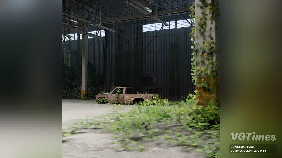 BeamNG.drive — Garaje abandonado v1.3 (0.35.x)