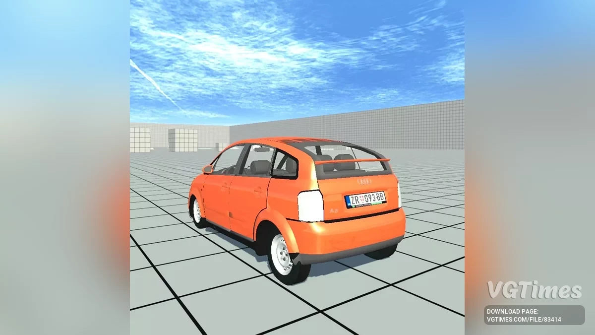 Not Simple Car Crash — Audi A2