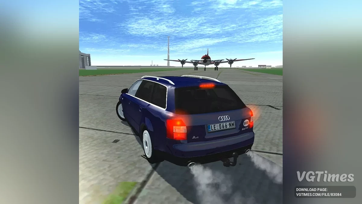 Simple Car Crash Physics Sim — Audi A4 B6 Avant