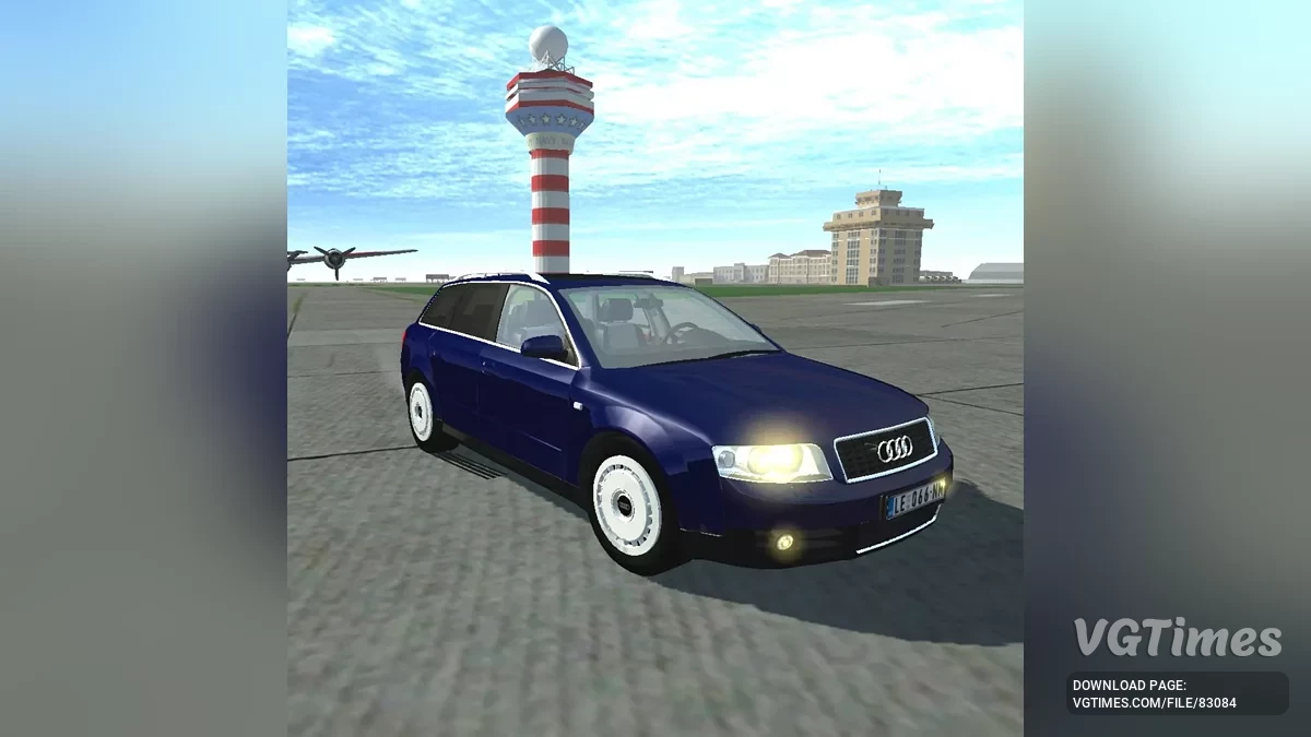 Simple Car Crash Physics Sim — Audi A4 B6 Avant