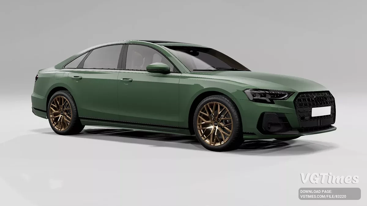 BeamNG.drive — AUDI A8/S8 (D5) Фейсліфт та Преміум-фейсліфт v1.0 (0.35.x)