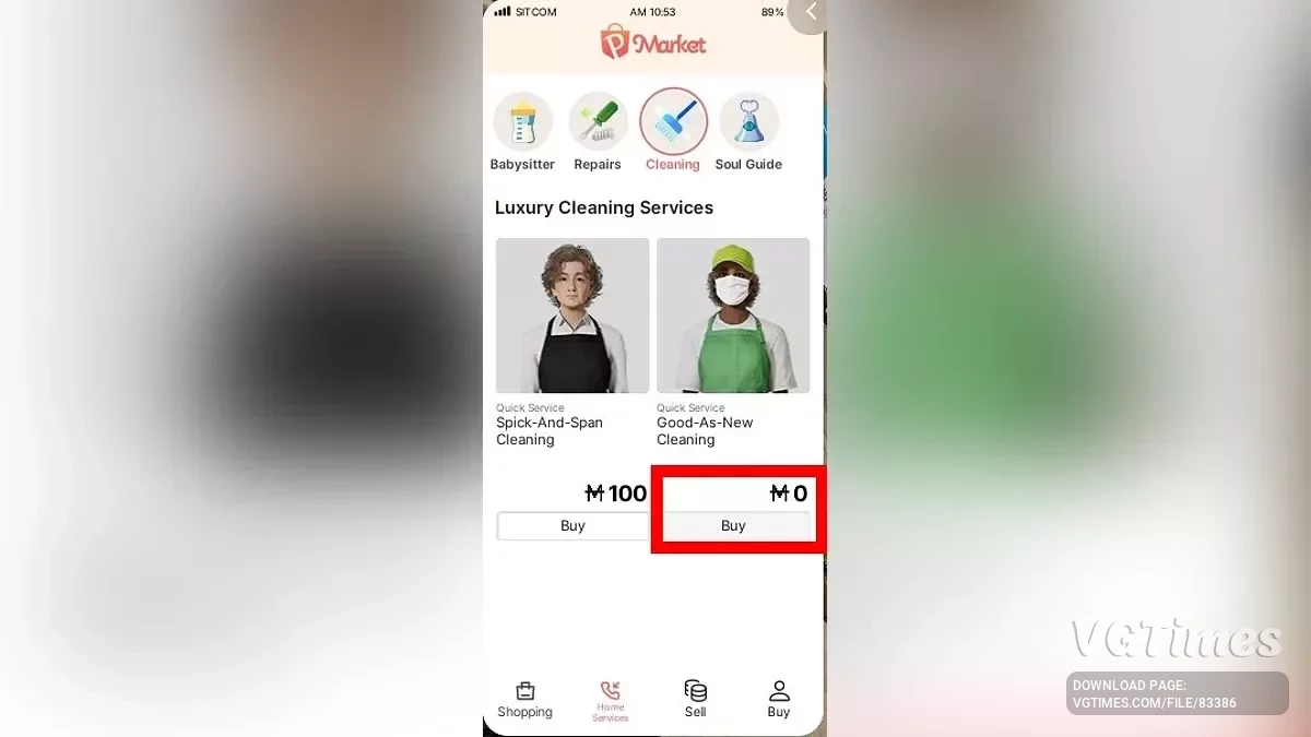 inZOI — Limpeza ilimitada gratuita