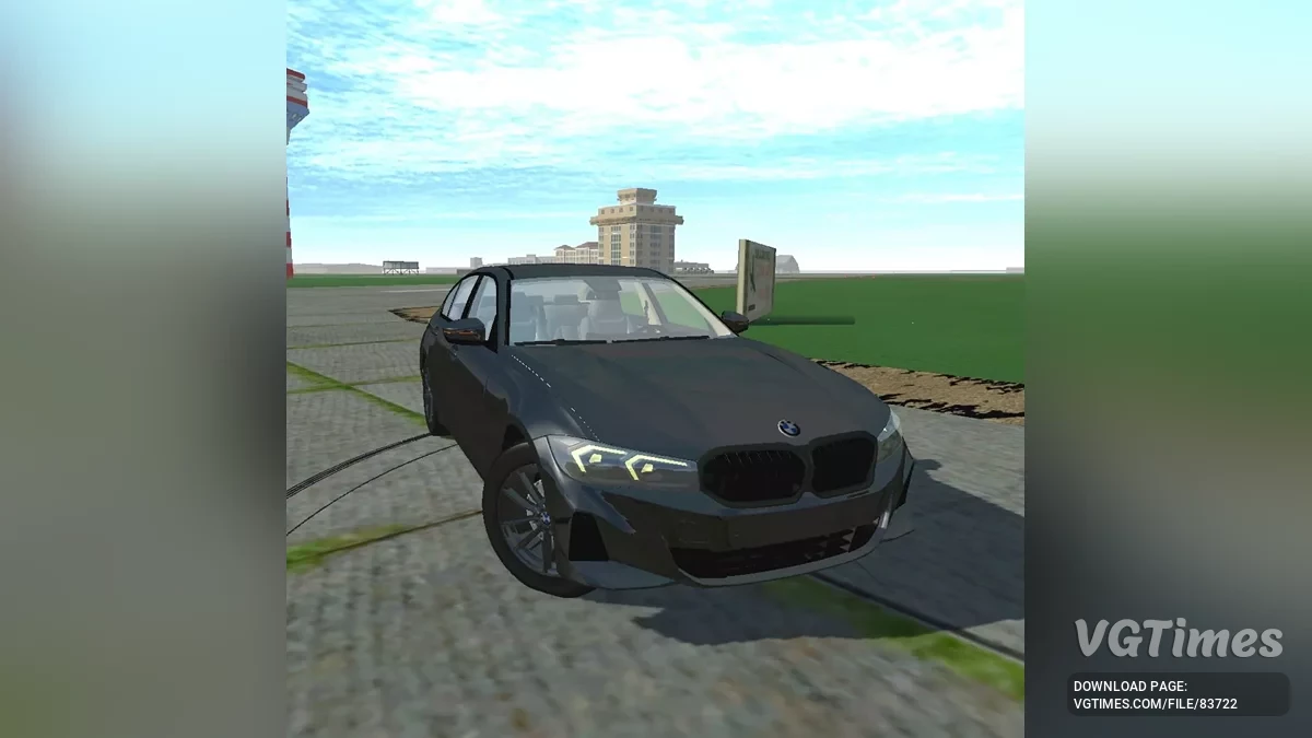 Simple Car Crash Physics Sim — BMW Serie 3