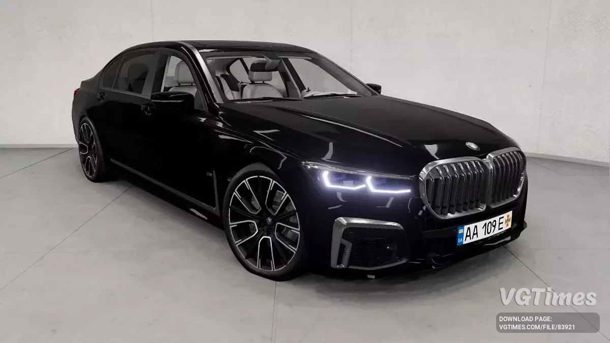 BeamNG.drive — BMW 7 серії G12 v1.0 (0.35.x)