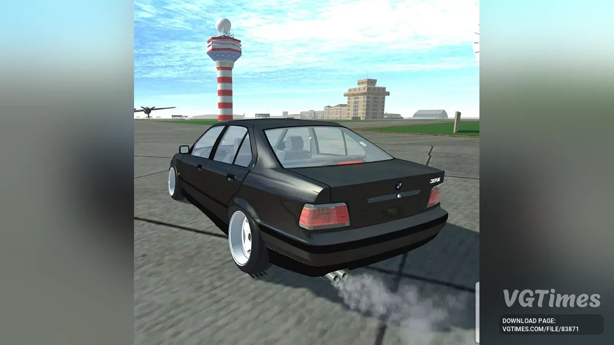 Simple Car Crash Physics Sim — BMW E36 Stance