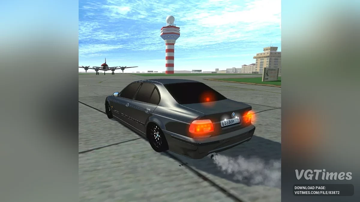 Simple Car Crash Physics Sim — BMW M5 E39 опер