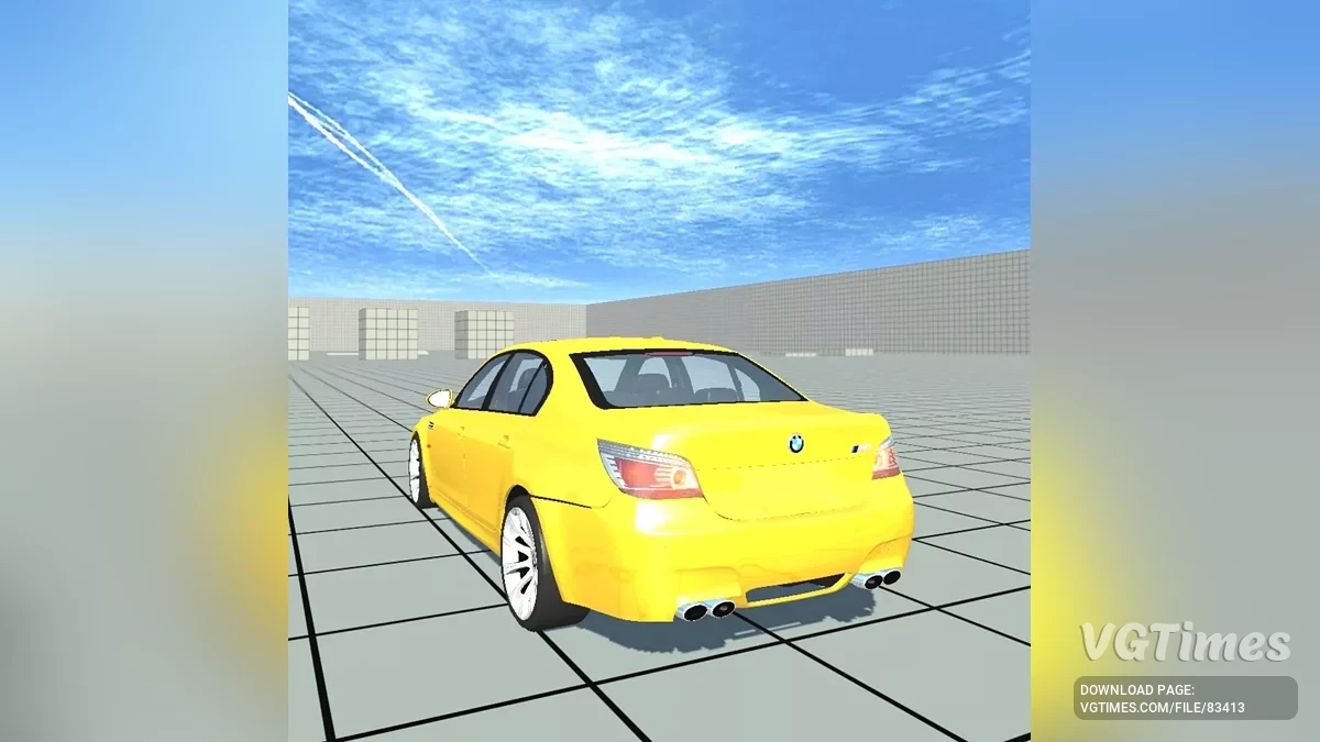 Not Simple Car Crash — BMW M5 E60