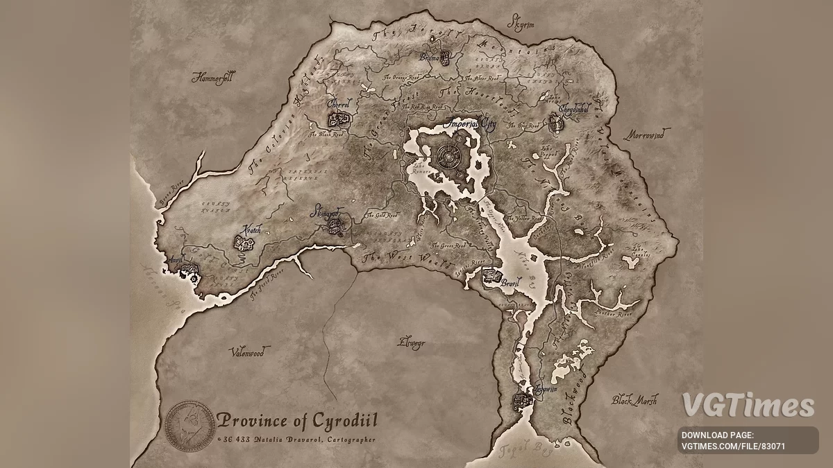 The Elder Scrolls 4: Oblivion Remastered — Daha Kapsamlı Dünya Haritası