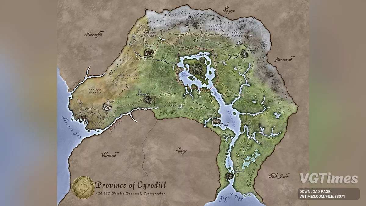 The Elder Scrolls 4: Oblivion Remastered — Daha Kapsamlı Dünya Haritası