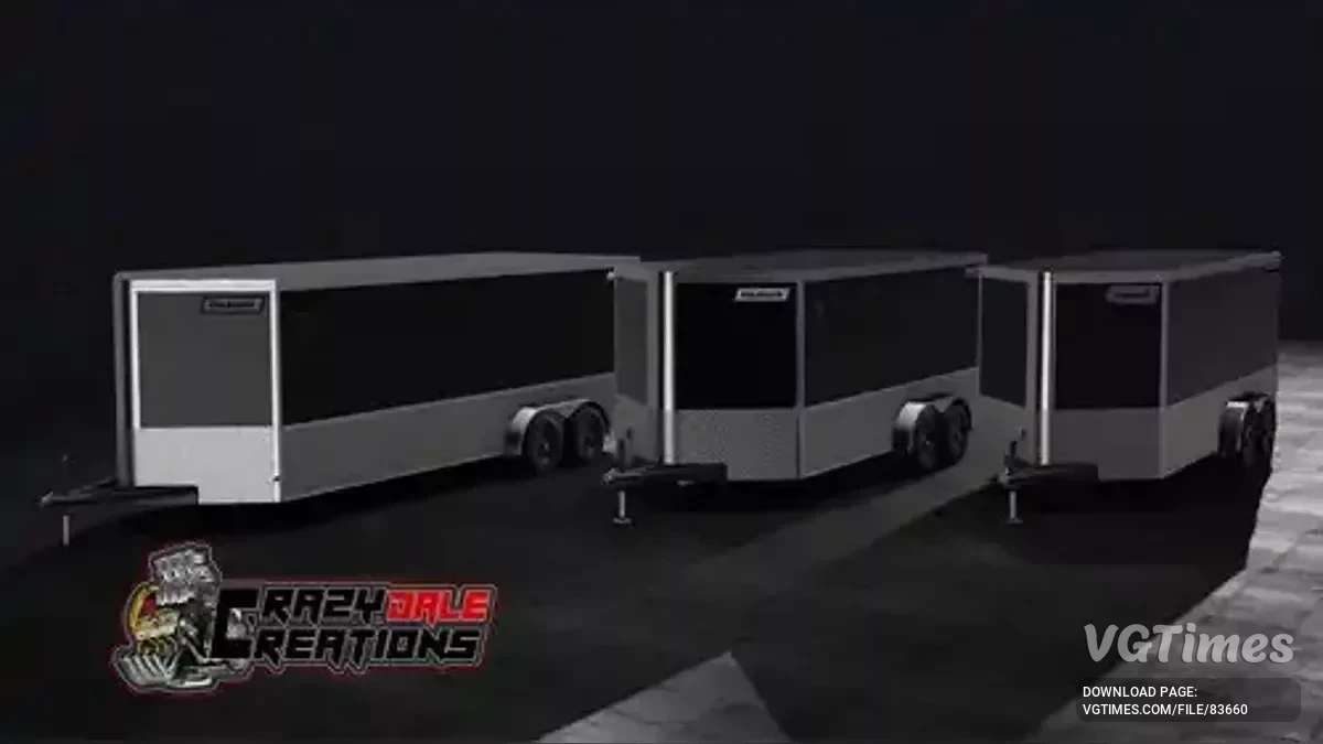 BeamNG.drive — Remolque de carga CDC V-Nose v1.0 (0.35.x)