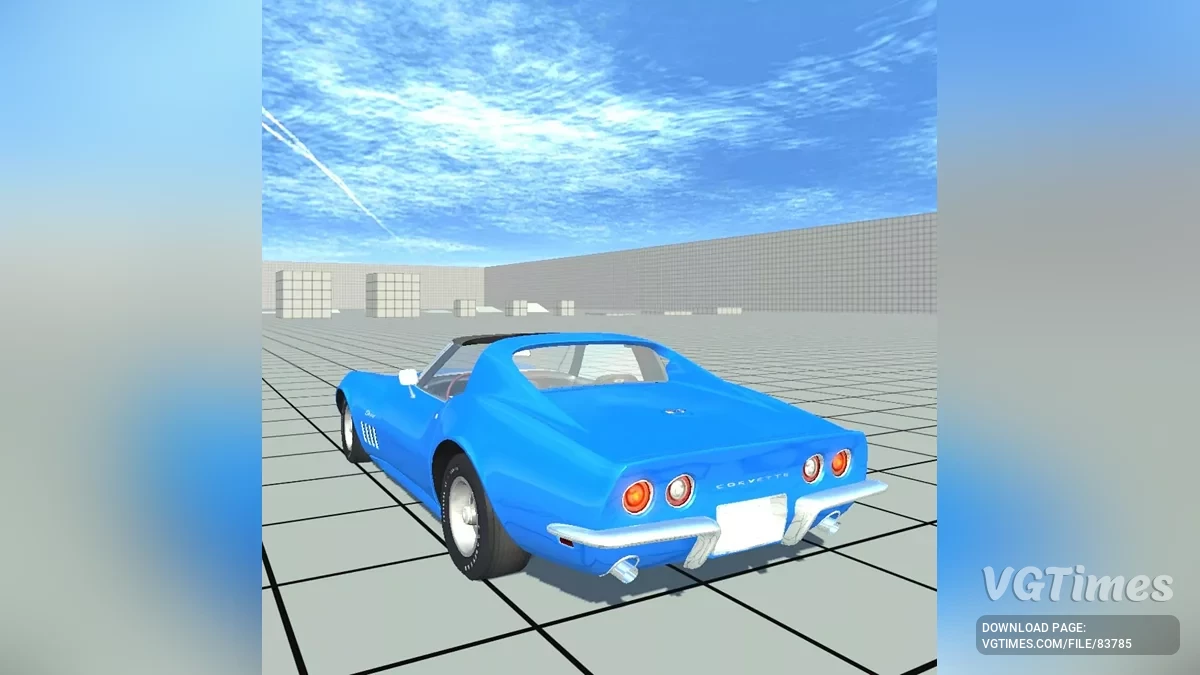 Not Simple Car Crash — Chevrolet Corvette C3