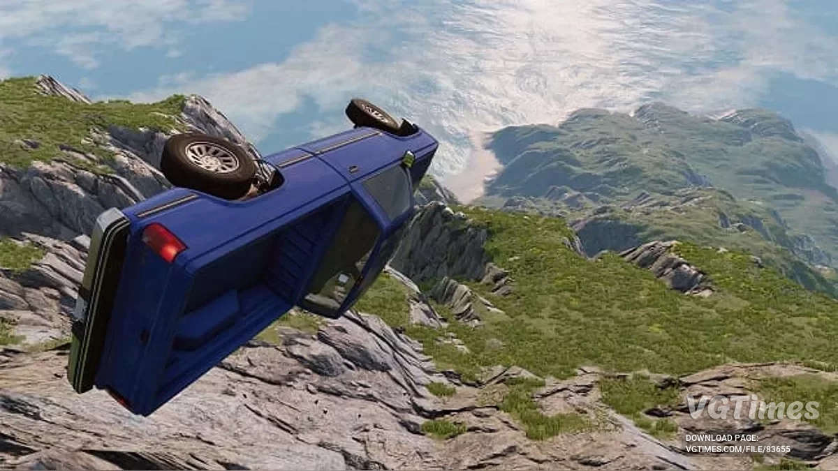 BeamNG.drive — Cliff PBR v1.3 (0.35.x)