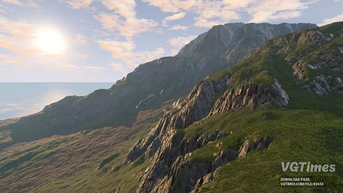 BeamNG.drive — Cliff PBR v1.3 (0.35.x)