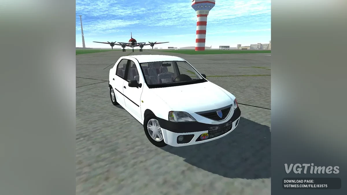 Simple Car Crash Physics Sim — Dacia Logan Irán
