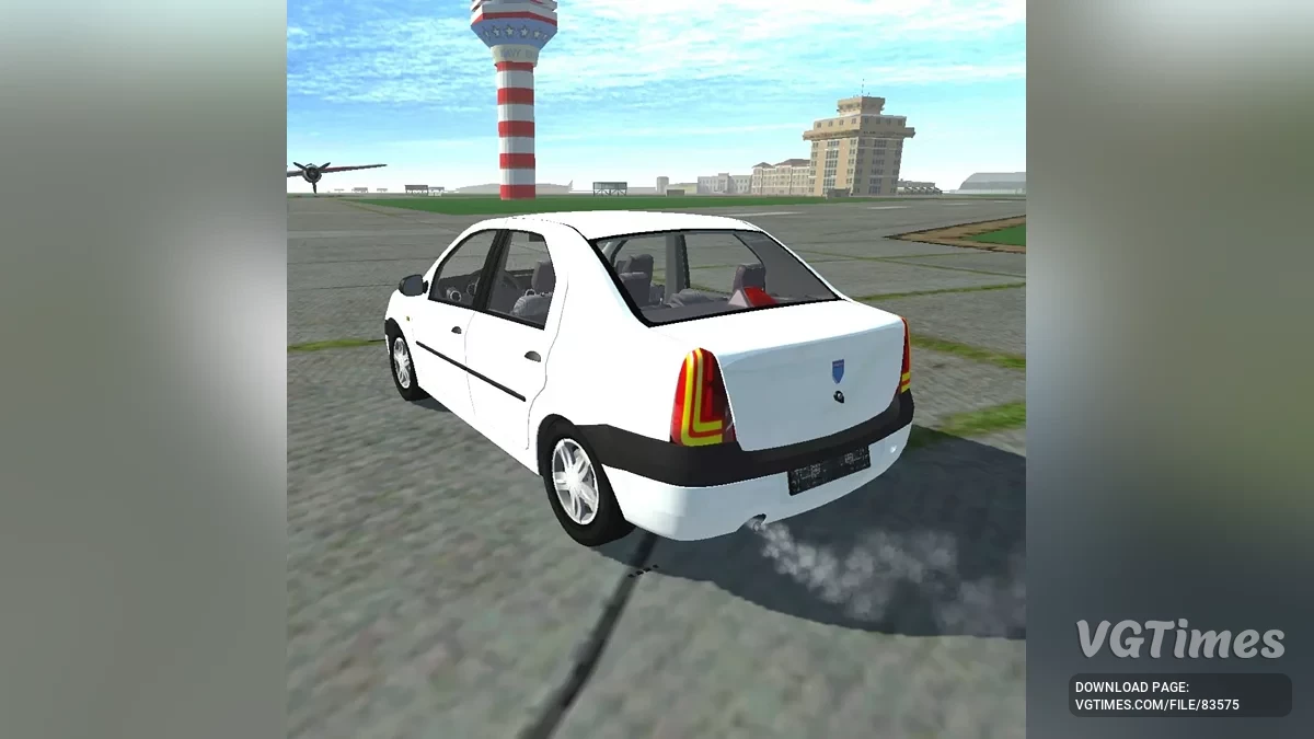 Simple Car Crash Physics Sim — Dacia Logan Іран