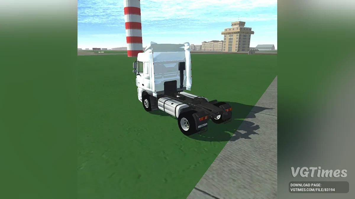 Simple Car Crash Physics Sim — DAF XF 105