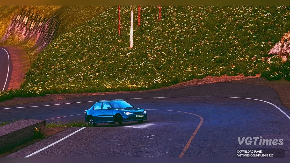 BeamNG.drive — Містечко Далдонг, округ Донйон v1.0 (0.35.x)