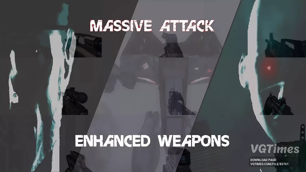 Дилогія найкращих модів - Massive Attack + Matto4 з покращеними зброями